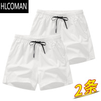 HLCOMAN运动短裤男冰丝速干健身跑步田径弹力休闲裤夏季薄款训练三分裤子