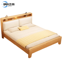 伊科飞特木质床带软包