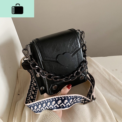 高级感包包女百搭小众女包2020新款潮2019宽带网红单肩斜挎水桶包NEW LAKE女斜挎包