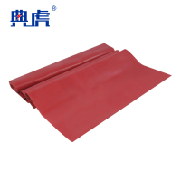 典虎 高压绝缘垫 红色平面3mm 米