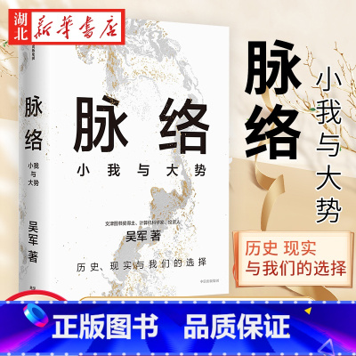 [正版]脉络 小我与大势 吴军博士对重要问题的思考 文津奖得主 格局 见识 态度 富足 全球科技通史 对重要问题的思考