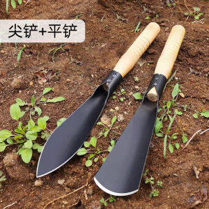 [补贴10%]种花菜小铲子挖野菜锰钢户外挖土神器工具园艺家用种菜专用铲赶海
