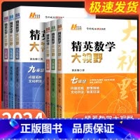 精英大视野化学 九年级/初中三年级 [正版]2024版精英数学大视野物理化学七八九年级黄东坡数物化解题技巧新方法789上