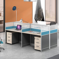 匡大 屏风办公桌 4人位