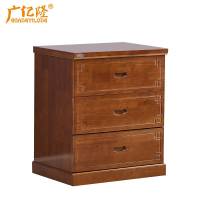 广亿隆抽屉柜实木斗柜整理柜储物柜收纳柜
