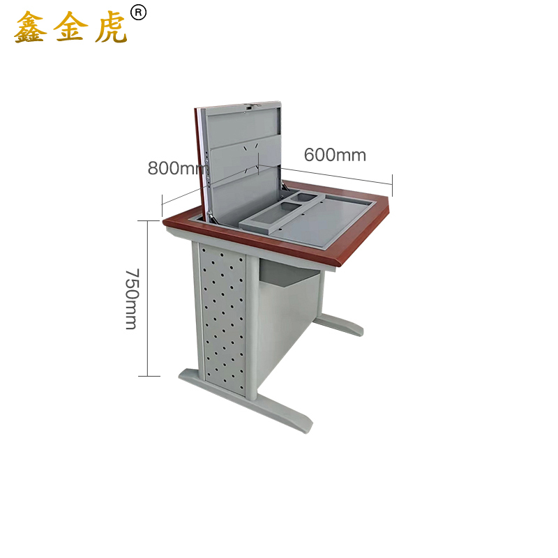 鑫金虎办公桌翻转电脑桌XJH-BG58 800*600*750mm