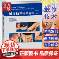 正版 触诊技术体表解剖 第二版2 王红星刘守国主译 伯恩哈德赖欧特 手法大全学图谱小儿推拿书籍中医穴位基础教程基础临床按