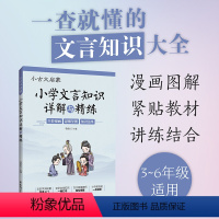 语文 [正版]小学文言文知识详解与精练 小古文启蒙 小学生3-6年级 小升初语文古文诗词阅读翻译 上册