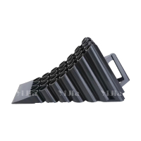 翌嘉YJ4121911 塑料止退器塑料止滑器停车斜坡垫三角木阻车器 450*250*260mm