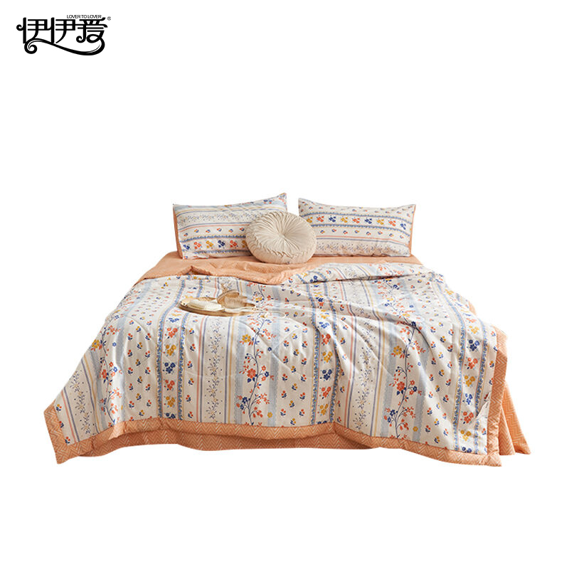 伊伊爱 全棉安纳西系列大豆夏被