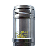 金迪乐不锈钢多功能旋转胡椒粉罐调料瓶