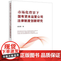 2025新书 市场化背景下国有资本运营公司法律制度创新研究 胡改蓉 著 法律出版社