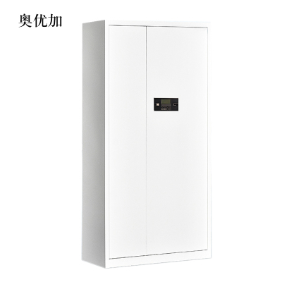 奥优加文件柜电子密码锁财务档案柜保险柜资料柜铁 通体密码锁