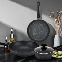 荣事达RG-3218SN(B)-星空麦饭石锅具三件套