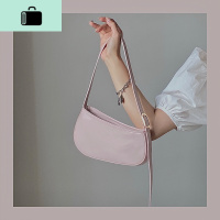 中古包包女2020新款春夏小众手拎法棍包OL通勤腋下包单肩包NEW LAKE女士单肩包