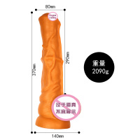 马茎-特大号 仿真动物阳具情趣后庭肛塞自慰假阳具久爱成人用品ebay跨境成人情趣用品