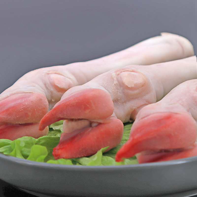 湛航 羊蹄新鲜4斤清真冷冻商用羊肉非熟食羊头整只生爪子蹄子鲜羊脚蹄