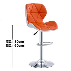 吧台椅时尚创意酒吧椅家用靠背高脚椅子升降吧凳美容美甲凳高脚凳