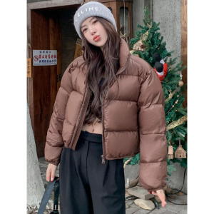 年新款羽绒棉服女冬季短款宽松加厚韩版棉袄外套肯豆风棉衣潮
