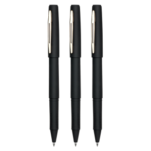 齐心 GP187 大容量中性笔 子弹头 0.7mm 黑 12支装