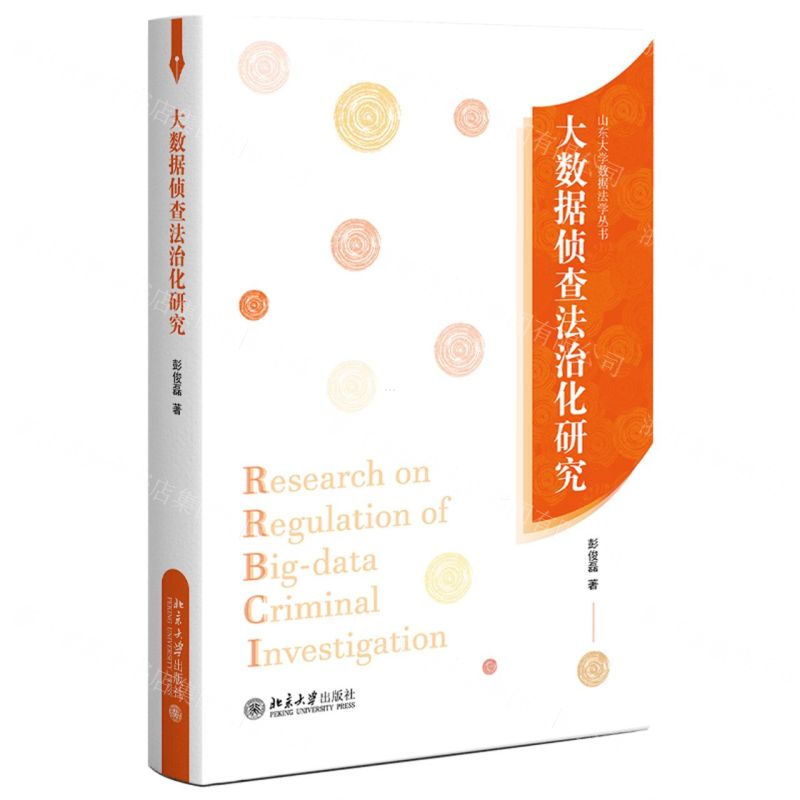 [N]大数据侦查法治化研究/山东大学数据法学丛书-9787301343951