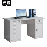 伟樽钢制办公桌160*70*74cm张