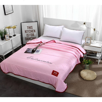 夏季水洗棉夏被空调被双人可水洗夏凉被薄被子学生单人被芯春秋