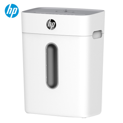 HP惠普 4级保密办公家用碎纸机(单次5张 连续碎5分钟 15L 可碎卡、订书针)W1505CC