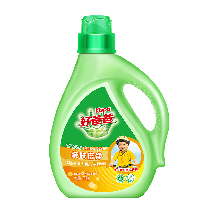好爸爸(Kispa)亲肤倍净洗衣液1.05kg