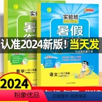 [3本]语文+数学+英语 小学升初中 [正版]2024实验班暑假作业小学生 暑假衔接试卷测试卷全套 同步训练小学一年级上