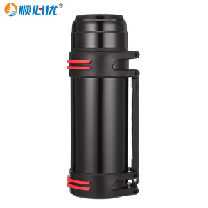 顺心优 304不锈钢保温壶 保温杯 2000ml/个