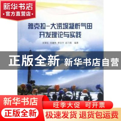 正版 雅克拉-大涝坝凝析气田开发理论与实践 文军红刘雄伟李宗宇