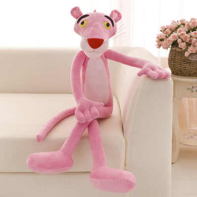可爱达浪粉红豹公仔毛绒玩具顽皮豹跳跳虎超大号玩偶少女生日粉红豹经典款-1.8米收藏送猪妈-