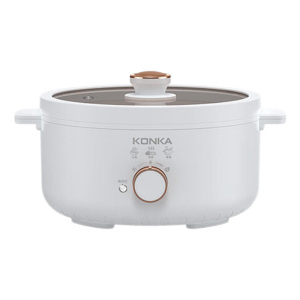 康佳电火锅3.5L大容量分区温控一体式KDZG-3500-W