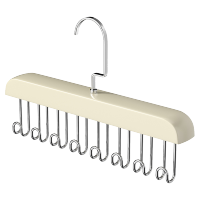 [补贴10%]CLEANONE 多功能八勾衣架白色