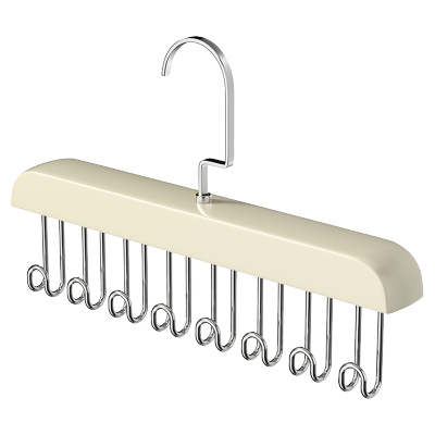 [补贴10%]CLEANONE 多功能八勾衣架白色
