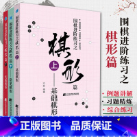 [正版]围棋进阶练习之棋形篇 上中下全套3册 基础棋形+常见棋形+实战棋形 沙砾围棋入门书籍围棋书籍大全围棋书少儿儿童初