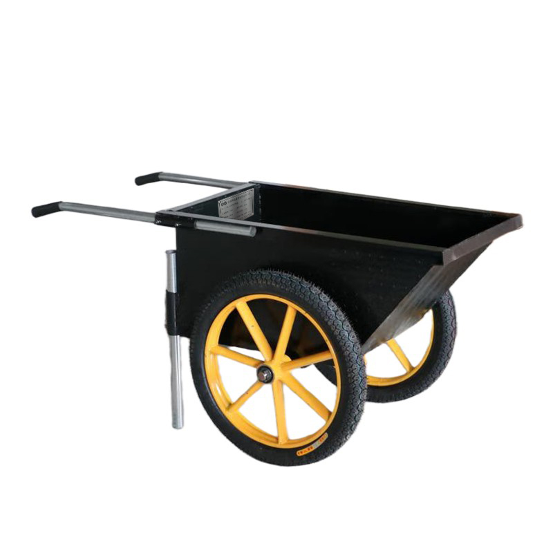 丰奋 双轮手推车 工矿车翻斗车 外双轮带翻斗 台