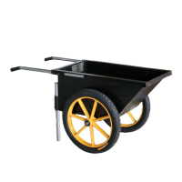 丰奋 双轮推沙车 外双轮带翻斗 台