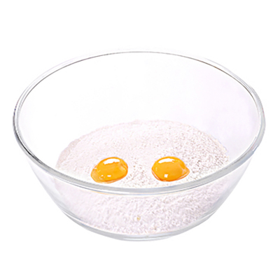 青苹果玻璃碗耐热高硼硅玻璃盆大号和面玻璃盆8英寸3.5L水果沙拉碗进烤箱打蛋盆蛋糕烘焙玻璃盆BLP01