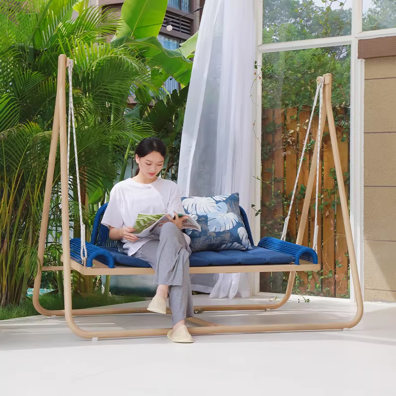 紫叶秋千吊椅户外庭院网红双人秋千室外花园荡秋千别墅阳台秋千椅