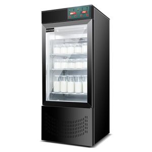 乐创(lecon)发酵柜商用全自动大型酸奶机大容量酸奶水果捞小型醒发箱 LK-118SNJ按键款(黑色+冷藏)