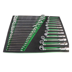 长鹿 34件两用、铣口扳手托组 34pcs 套