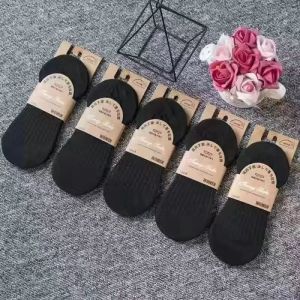 袜子女士10双网眼短袜棉袜浅口可爱日系女袜夏季薄款船袜女