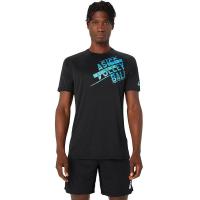 Asics男子排球运动半袖T恤透气速干比赛训练服