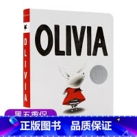 [正版]英文原版绘本 Olivia Board book 奥莉薇吴敏兰书单 纸板书 撕不烂书 凯迪克银奖 撕不烂儿童