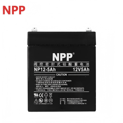 NPP蓄电池NP12-5Ah 含配件