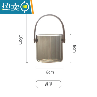 敬平水果叉子家用高端甜品叉收纳罐套装小叉子轻奢水果签果插不锈钢 烟灰色收纳罐