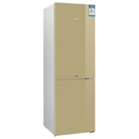 博世(Bosch) KGN33V2QEC 321升定频 风冷无霜 双门冰箱(流沙金) 双循环制冷系统 LED内显