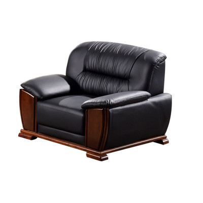 匡大 办公沙发中式商务西皮三人位酒店沙发KDSF02